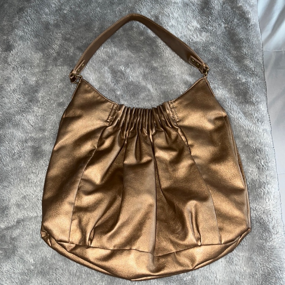 Bronze Shoulder Tote